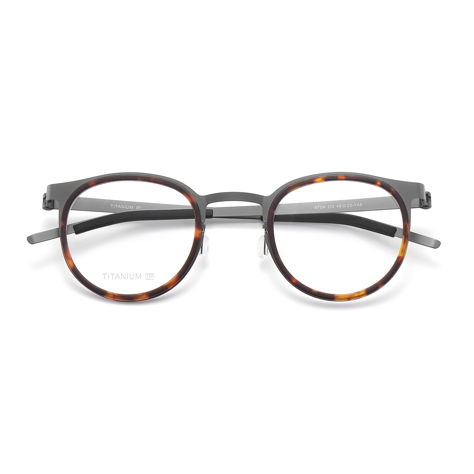9704 Separat Fælge Skruefri Pure Titanium Briller