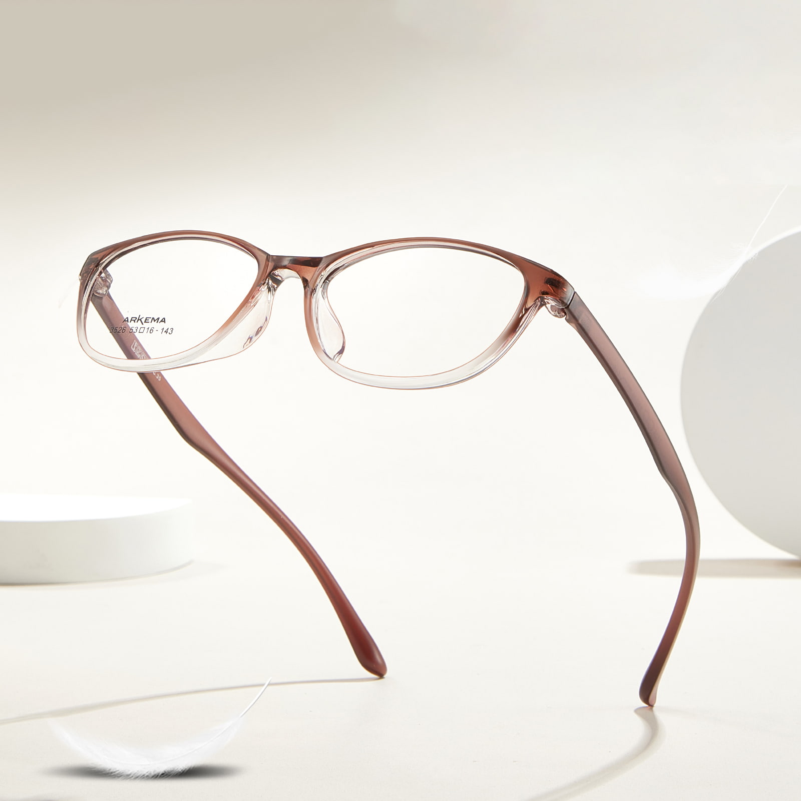3526 Cat-Eye stel passer til TR90 briller
