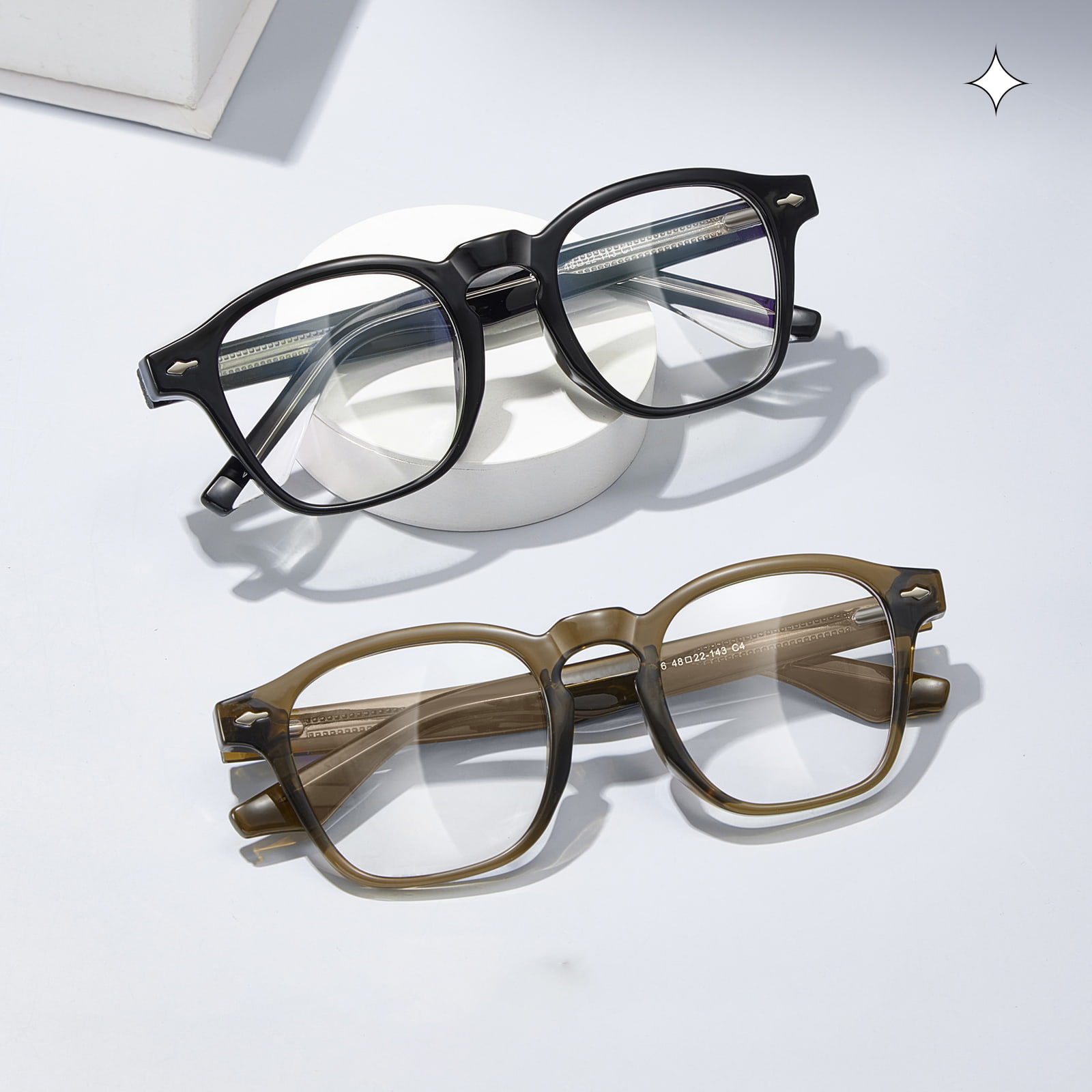 S9016 Punk 3D TR90 briller