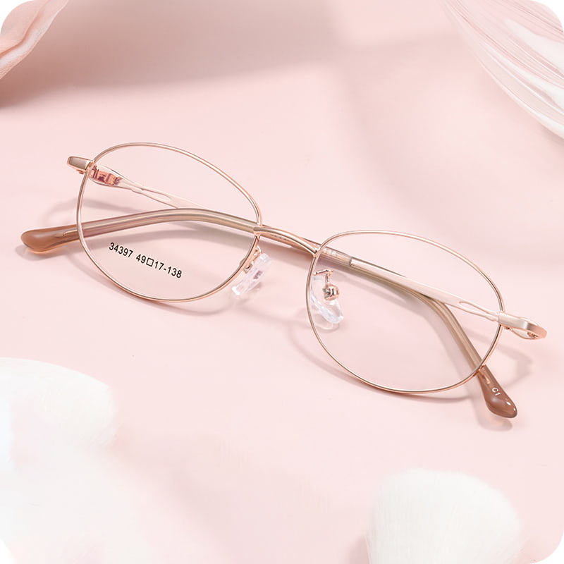 34397 Everyday Oval Full Frame Alloy Briller