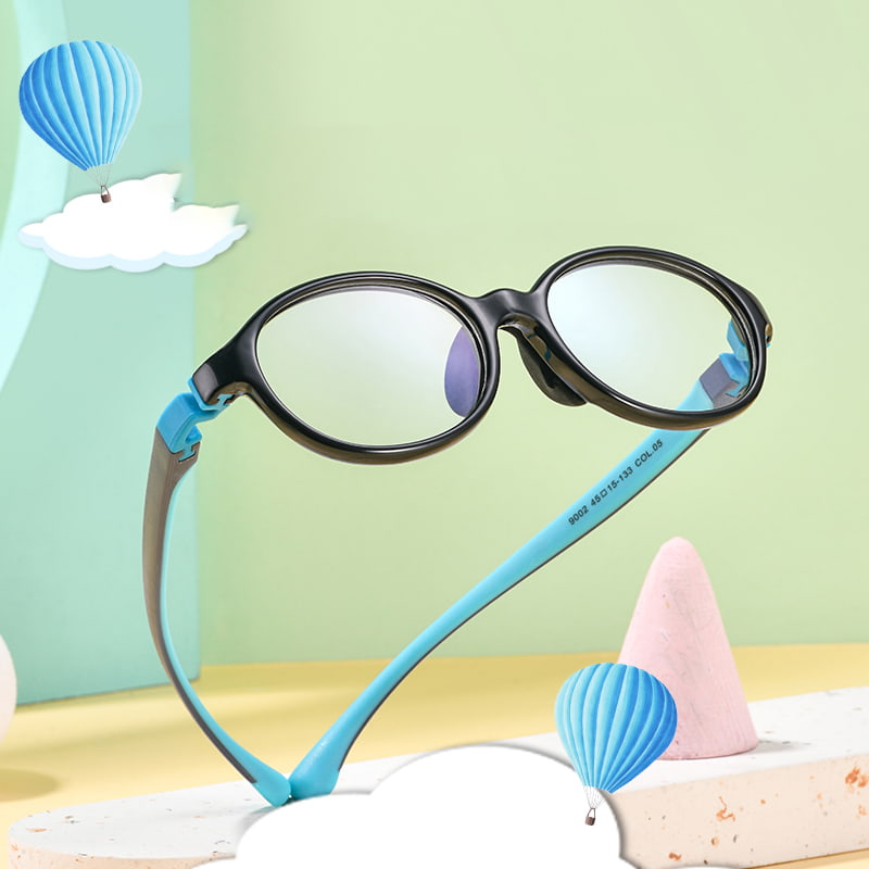 9002 Jelly Colour Safety Full Frame aftagelige briller
