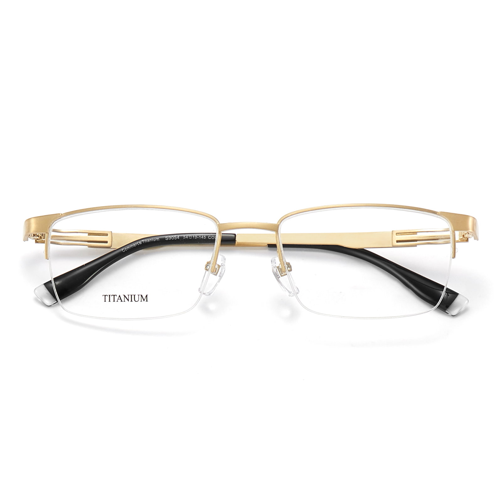 S9054 lette og ikke-fadende briller i ren titanium