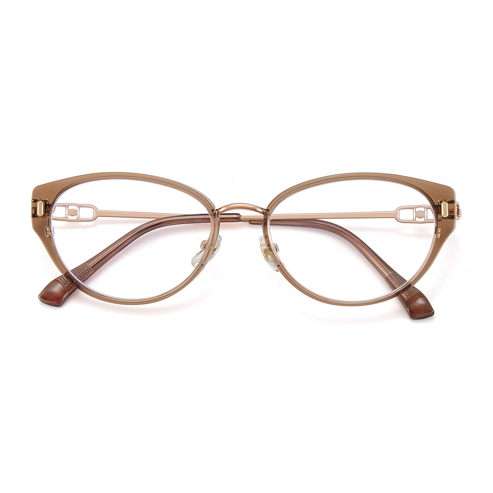 S12008 Cat-Eye hule indre ring anti-blå lys briller