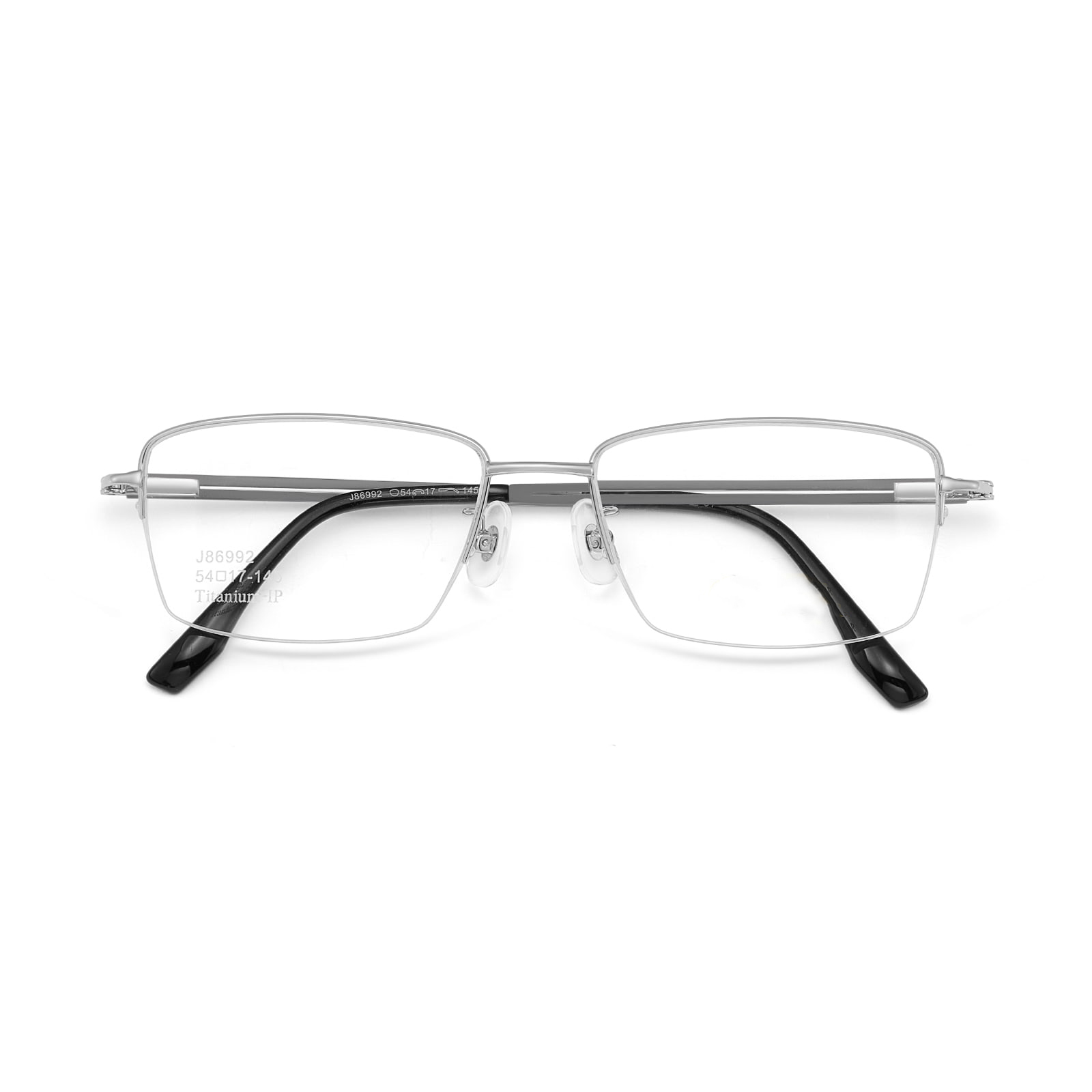 86992 Flerfarvede ikke-ørepressende rene titanbrille